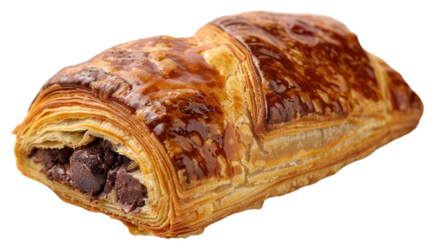 PNG Delicious chocolate-filled puff pastry