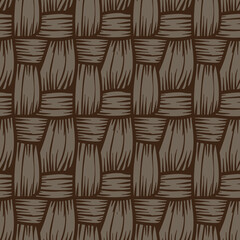 Fototapeta premium Woven texture seamless background