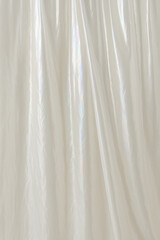 Obraz premium Light Pearl Iridescent Fabric Texture for Minimal Elegant Design