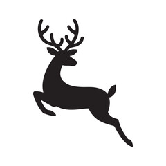 Deer Logo Design Vector, Deer Head Logo Design, Deer Silhouette design, Unique and Creative Deer Logo Design