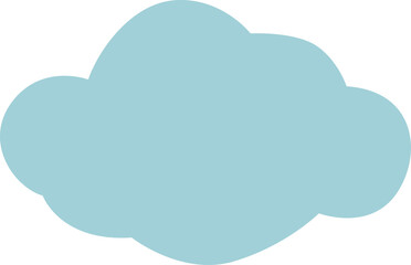 Fluffy cloud design vector illustration