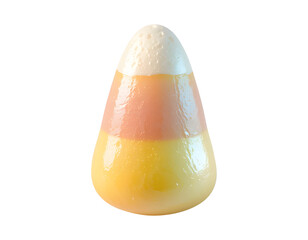 Candy Corn Candy Isolated on White Background

