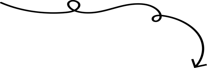 Line Art Arrow Element