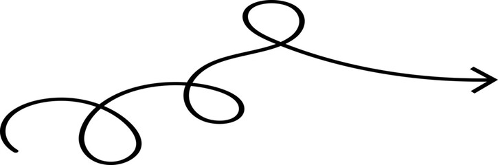 Line Art Arrow Element