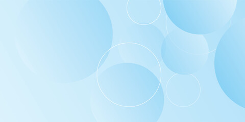 Abstract geometric background gradient soft light blue bokeh for Graphic Business background hitech technology digital design illustration web template background backdrop desktop wallpaper bubbles