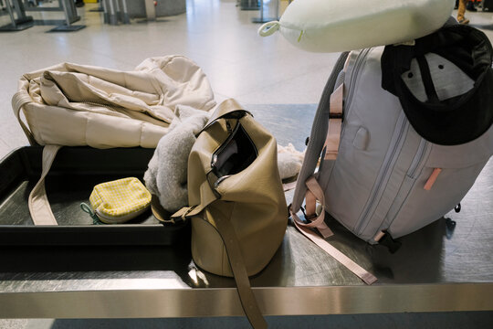 Travel items at security check