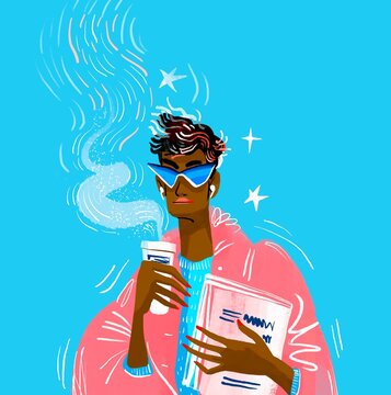 Fashionable young woman 