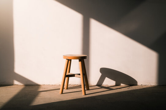 Fototapeta Stool in Sunlight