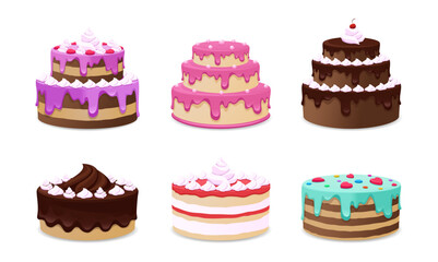 Delicious cakes Collection 