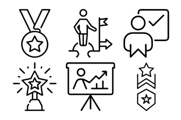 Obraz premium Support icon vector art illustration 
