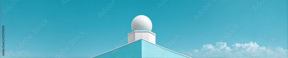 Poster Rotating Flash Warning Alarm Beacon with Curved Dome Housing Operating at NightEmergency Alert System for Continuous Safety Communication and Nighttime Security