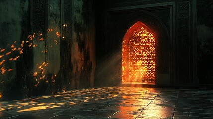 Illuminating architecture: A dramatic interplay of light and shadow within
