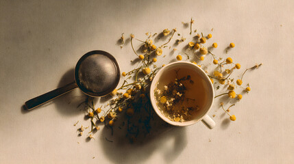 Relaxing Chamomile Tea A Soothing Herbal Infusion