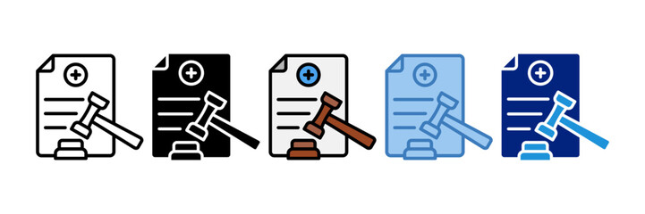 Grading Icon Element For Design