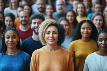 Obraz premium group of people standing together