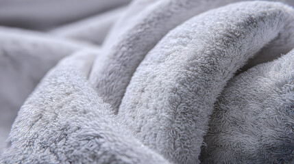 Soft Cozy Plush Fleece Fabric Texture Background