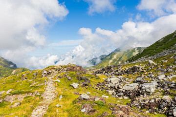 日本の風景・秋　立山黒部アルペンルート　室堂山展望台