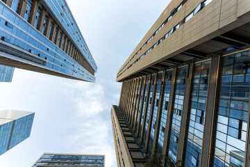 Metropolis of Shanghai's modern office building