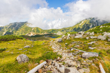 日本の風景・秋　立山黒部アルペンルート　室堂山展望台