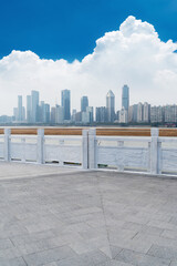 Obraz premium Urban Scenery of Nanchang New District,jiangxi,china
