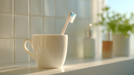 Morning Routine Simple Bathroom Essentials and a Clean Smile