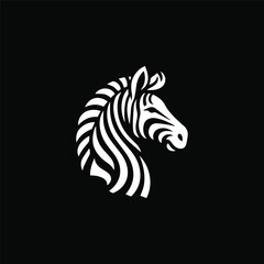 Majestic zebra logo