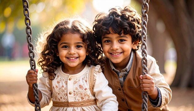 Memories of Childhood: Fun Times for a Little Boy and Girl Who Are Best Friends 126