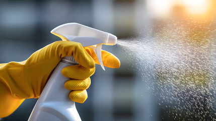 Cleaning Spray Bottle Disinfecting and Sanitizing Surfaces