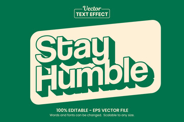 Retro vintage text effect, Editable text effect