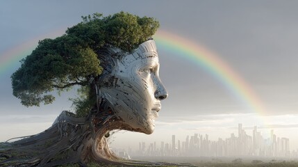 Symbiotic Coexistence of Nature and Technology