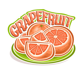 Vector logo for Pink Grapefruit