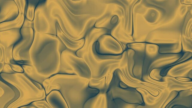 Fluides ondulants dor&eacute;s et bleus