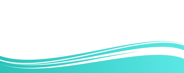 Modern banner background design. Banner template with dynamic wave shapes.