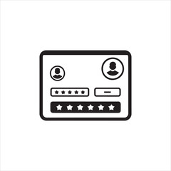 Obraz premium Credit Card with Stars Vector Icon Representing Payment and Rewards