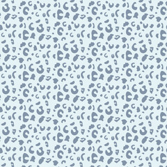 A crisp and frosty leopard pattern with icy tones. Great for winter-themed projects, packaging, and cool-toned fashion lines.