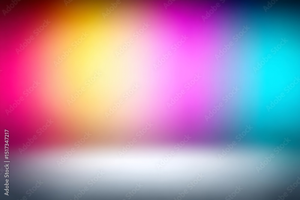 Poster vibrant color gradient background - abstract colorful blurred background with a gradient of pink, ye