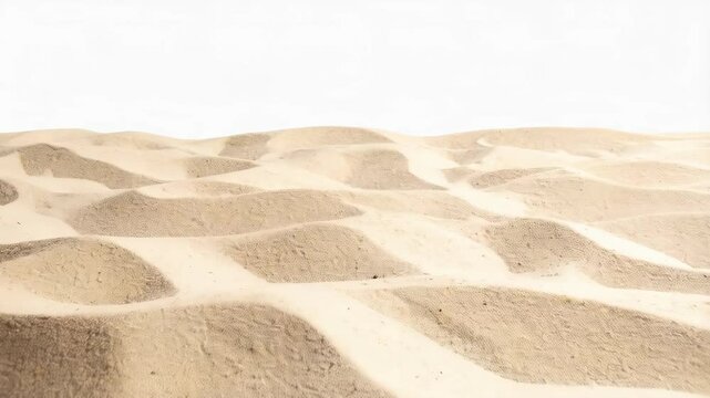 Wavy beige desert sand dunes texture, creating a smooth, undulating pattern against a neutral background for graphic overlays or presentations.