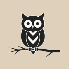 A detailed vector graphic of a majestic owl in flight, captured mid-motion against a white backdrop, symbolizing freedom and wildlife beauty.
