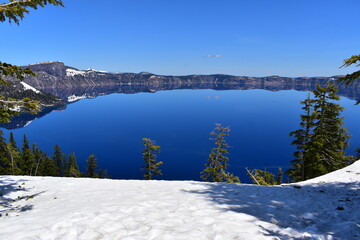 Crater Lake National Park in Oregon