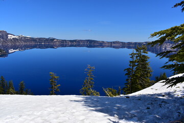Crater Lake National Park in Oregon