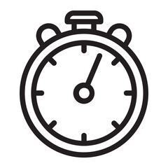 Classic stopwatch icon