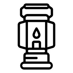 Oil Lamp Icon