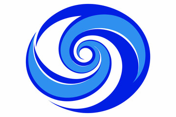 Fototapeta premium blue-swirled-vector-illustration.svg