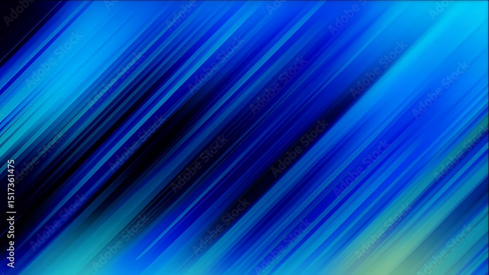 Aufkleber dynamic abstract background featuring diagonal bands of gradient blues and teals for modern designs.