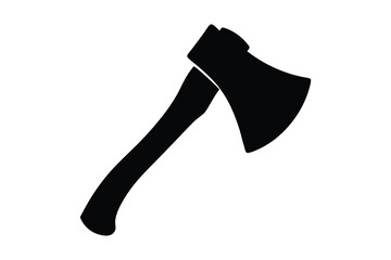 Axe black silhouette vector, Axe icon vector, Axe vector illustration