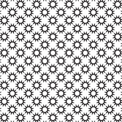 Seamless Geometric Decorative Pattern, Abstract Background