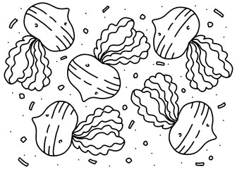 seamless pattern with beets