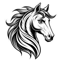 horse vector illustration