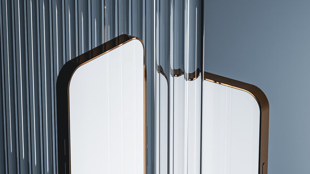 Sleek smartphone with advanced design and display tech