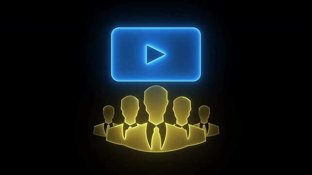 Online education concept, webinar on internet for personal development. Digital courses to develop new skills. Business, Technology, Internet and network. Webinar icon on transparent background.